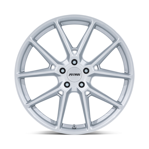 Petrol PE002 P1E 19x8 Gloss Silver Alloy Wheel with 5x114.3 Bolt Pattern and +40 Offset