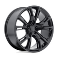 Performance Replicas PR137GB 17x8 Gloss Black Alloy Wheel with 5x127 Bolt Pattern and 71.50mm Center Bore