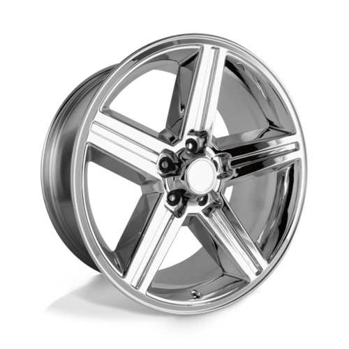 Performance Replicas PR148 Chrome 20x8 Wheel with 5x127 Bolt Pattern and 78.10mm Center Bore