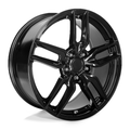 Performance Replicas PR160 18x8.5 Inch Gloss Black Alloy Wheel with 5x120.65 Bolt Pattern and 70.30mm Center Bore