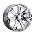Performance Replicas PR166 Chrome 20x9 Inch Wheels with 6x139.7 Bolt Pattern and 78.1mm Center Bore
