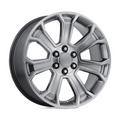 Performance Replicas PR166H 22x9 Hyper Silver Wheel with 6x139.7 Bolt Pattern and 78.10mm Center Bore