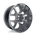Performance Replicas PR169S 22x9 Silver Machined Spokes Wheels with 6x139.7 Bolt Pattern and 78.10mm Center Bore