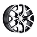 Performance Replicas PR169 22x9 Gloss Black with Machined Spokes Wheel