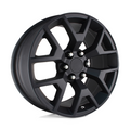 Performance Replicas PR169MB 22x9 Matte Black Wheel with 6x139.7 Bolt Pattern and 78.10mm Center Bore