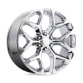 Performance Replicas PR176C 26x10 Chrome Off-Road Wheel with 6x139.7 Bolt Pattern and 24mm Offset