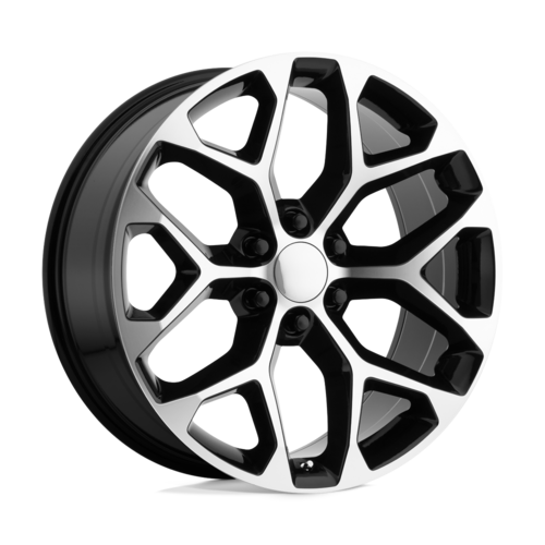 Performance Replicas PR176 26x10 Gloss Black Machined Wheel with 6x139.7 Bolt Pattern and 78.10 Center Bore