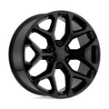 Performance Replicas PR176MB 22x9 Matte Black Wheel with 6x139.7 Bolt Pattern and 78.10 Center Bore