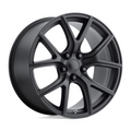Performance Replicas PR181SB 20x10 Satin Black Wheel with 5x127 Bolt Pattern and 71.50mm Center Bore