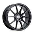 Performance Replicas PR193 17x9 Gloss Black Alloy Wheel with 5x114.3 Bolt Pattern and 24mm Offset