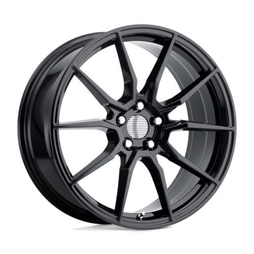 Performance Replicas PR193 17x9 Gloss Black Alloy Wheel with 5x114.3 Bolt Pattern and 24mm Offset