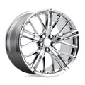 Performance Replicas PR194 Chrome 20x10 Wheel with 5x120 Bolt Pattern and 67.06mm Center Bore