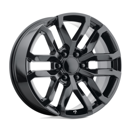 Performance Replicas PR196 22x9 Gloss Black Wheel with 6x139.7 Bolt Pattern and 24mm Offset