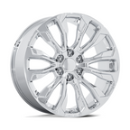 Performance Replicas PR211 Chrome 24x10 Inch Wheel with 6x139.7 Bolt Pattern and 78.1mm Center Bore