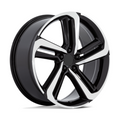 Performance Replicas PR216 18x8 Gloss Black Machined Wheel with 5x114.3 Bolt Pattern and +45 Offset