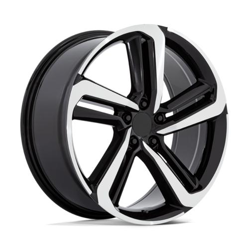 Performance Replicas PR216 20x8.5 Gloss Black Machined Wheel with 5x114.3 Bolt Pattern and +45 Offset
