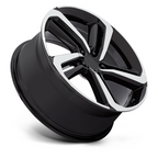Performance Replicas PR216 18x8 Gloss Black Machined Wheel with 5x114.3 Bolt Pattern and +45 Offset