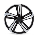 Performance Replicas PR216 18x8 Gloss Black Machined Wheel with 5x114.3 Bolt Pattern and +45 Offset
