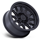 Pro Comp Alloys PA200 PULSE 17x8 Matte Black Wheel with 6x120 Bolt Pattern and +20 Offset