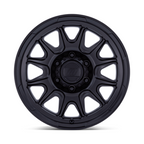 Pro Comp Alloys PA200 PULSE 17x8 Matte Black Wheel with 6x120 Bolt Pattern and +20 Offset