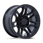 Pro Comp Alloys PA204 Roughneck 17x8.5 Matte Black Wheel with 5x127 Bolt Pattern and 71.50mm Center Bore