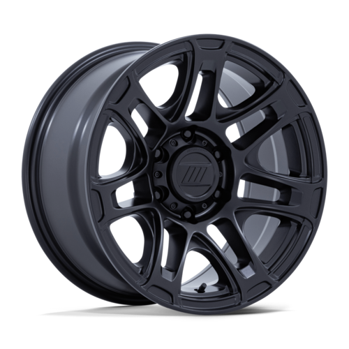 Pro Comp Alloys PA204 Roughneck 17x8 Matte Black Wheel with 5x114.3 Bolt Pattern and +35 Offset