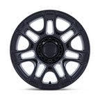 Pro Comp Alloys PA204 Roughneck 17x8.5 Matte Black Wheel with 5x127 Bolt Pattern and 71.50mm Center Bore