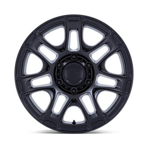 Pro Comp Alloys PA204 Roughneck 17x8 Matte Black Wheel with 5x114.3 Bolt Pattern and +35 Offset
