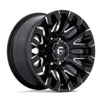 Fuel 1PC D828 Quake 18x9 Gloss Black Milled Wheel with 8x165.1 Bolt Pattern and 125.10 Center Bore