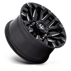 Fuel 1PC D828 Quake 18x9 Gloss Black Milled Wheel with 8x165.1 Bolt Pattern and 125.10 Center Bore