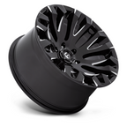 Fuel 1PC D828 Quake 20x10 Gloss Black Milled Wheel with 5x127 Bolt Pattern and -18 Offset