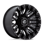 Fuel 1PC D828 Quake 20x10 Black Gloss Milled Wheel with -18 Offset