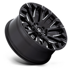Fuel 1PC D828 Quake 20x9 Gloss Black Milled Wheel with 6x139.7 Bolt Pattern
