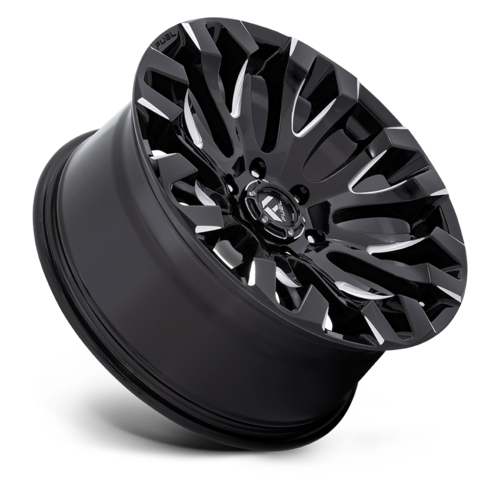 Fuel 1PC D828 Quake 20x9 Gloss Black Milled Wheel with 6x139.7 Bolt Pattern