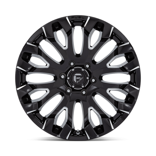 Fuel 1PC D828 Quake 20x9 Gloss Black Milled Wheel with 6x135 Bolt Pattern and 87.10 Center Bore