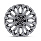Fuel 1PC Quake 18x9 Inch Aluminum Wheel with 6x135 Bolt Pattern and Platinum Finish