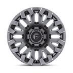 Fuel 1PC D830 Quake 18x9 Inch Platinum Gray Wheel with 8x165.1 Bolt Pattern and +1 Offset