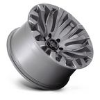 Fuel 1PC D830 QUAKE 18x9-inch Platinum Gray Wheel with 5x127 Bolt Pattern and +1 Offset