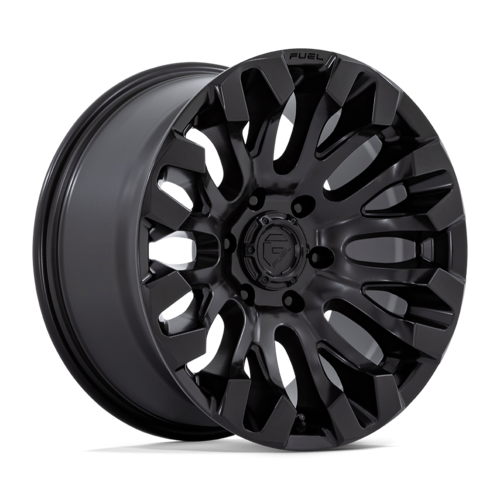 Fuel 1PC D831 QUAKE 18x9 Blackout Wheel with 6x135 Bolt Pattern and 87.10 Center Bore