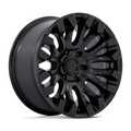 Fuel 1PC D831 Quake 18x9 Blackout Wheel with 6x139.7 Bolt Pattern and +1 Offset