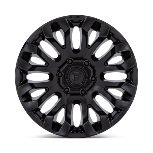 Fuel 1PC D831 QUAKE 18x9 Blackout Wheel with 6x135 Bolt Pattern and 87.10 Center Bore