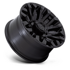Fuel 1PC D831 QUAKE 18x9 Blackout Wheel with 8x180 Bolt Pattern and 124.2mm Center Bore