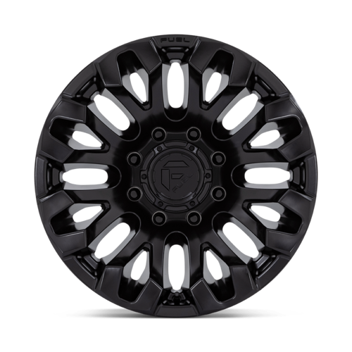 Fuel 1PC D831 QUAKE 18x9 Blackout Wheel with 8x180 Bolt Pattern and 124.2mm Center Bore
