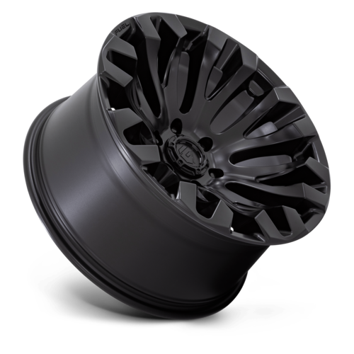 Fuel 1PC D831 Quake 20x10 Blackout Off-Road Wheel with 6x139.7 Bolt Pattern