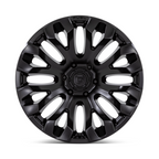 Fuel 1PC D831 Quake 20x10 Blackout Off-Road Wheel with 6x139.7 Bolt Pattern