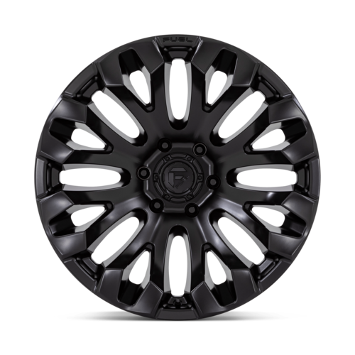 Fuel 1PC D831 QUAKE 18x9 Blackout Wheel with 5x139.7 Bolt Pattern and +1 Offset
