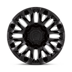 Fuel 1PC D831 Quake 20x10 Blackout Wheel with -18 Offset and 8x180 Bolt Pattern