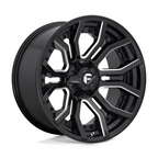 Fuel 1PC D711 RAGE 20x10 Gloss Black Milled Wheel with 6x135/6x139.7 Bolt Pattern and -18 Offset