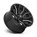 Fuel 1PC D711 RAGE 20x10 Gloss Black Milled Wheel with 6x135/6x139.7 Bolt Pattern and -18 Offset