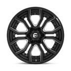 Fuel 1PC D711 RAGE 20x10 Gloss Black Milled Wheel with 6x135/6x139.7 Bolt Pattern and -18 Offset